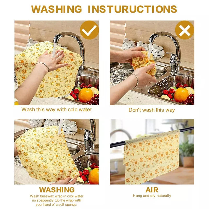 Organic Beeswax Cloth Wraps