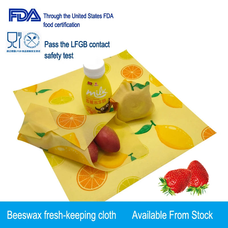 Organic Beeswax Cloth Wraps