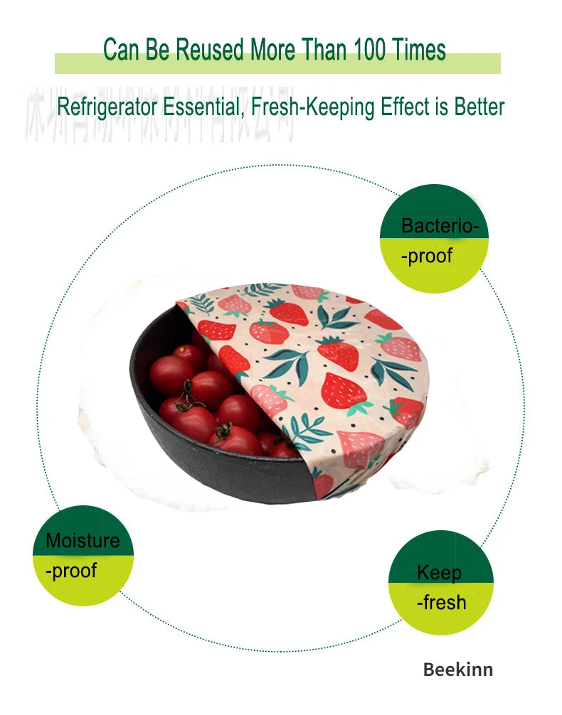 Organic Beeswax Cloth Wraps
