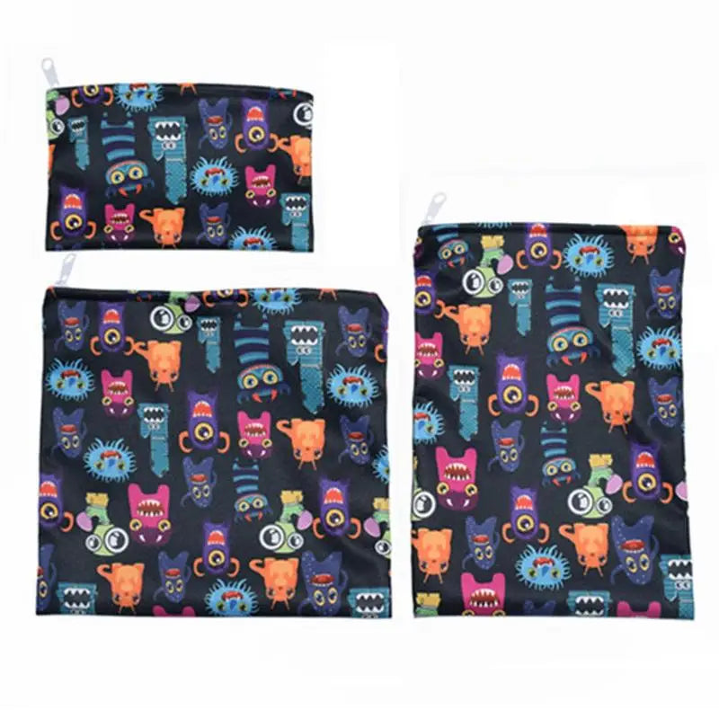 Organic reusable waterproof snack bags